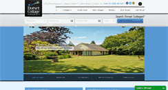 Desktop Screenshot of dhcottages.co.uk